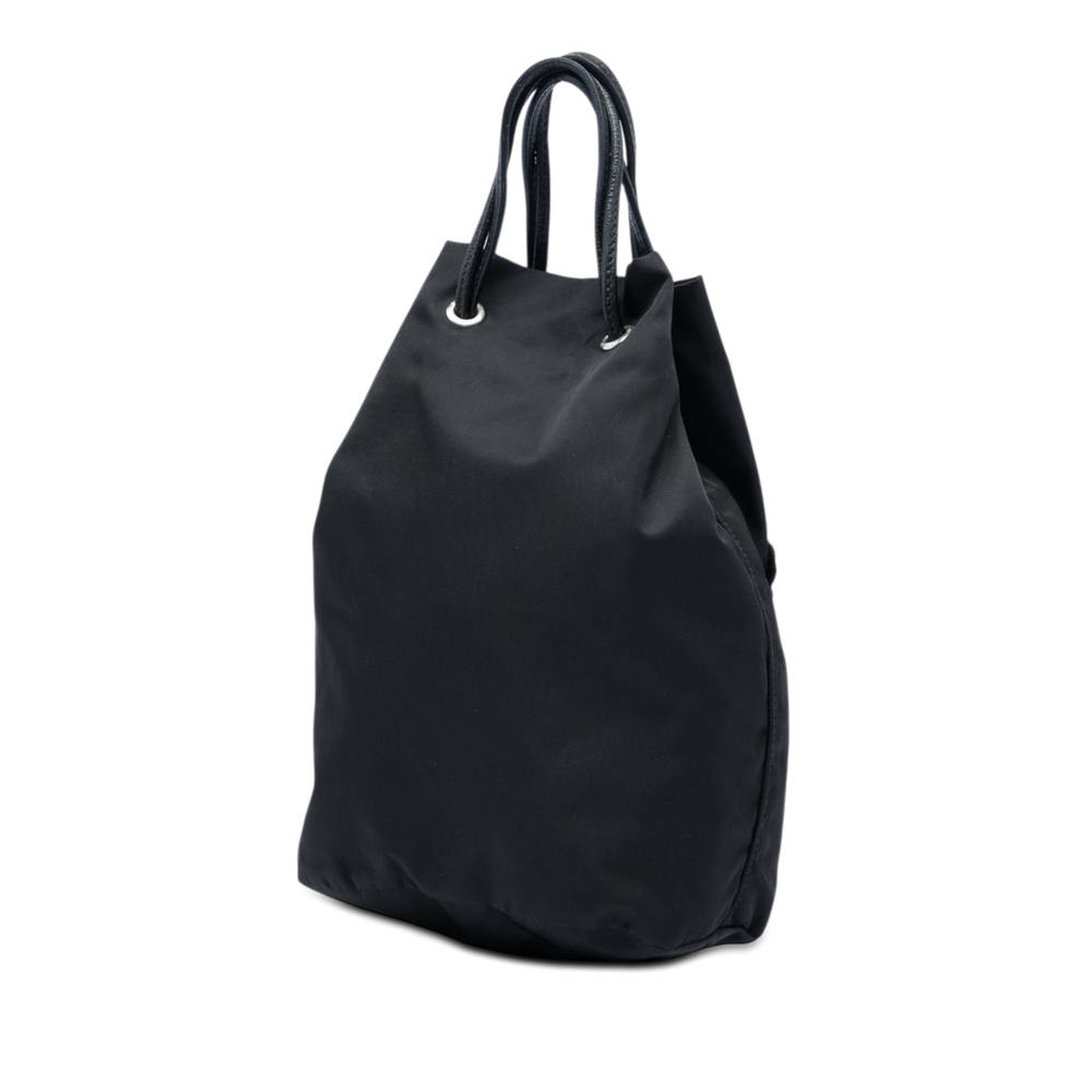 Pre-Loved Prada Beaded Tessuto Evening Bear Drawstring Bucket Bag - Picture 2 of 6